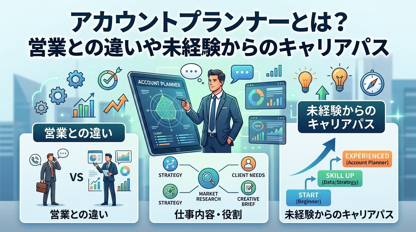 アカウントプランナーとは?営業との違いや未経験からのキャリアパス