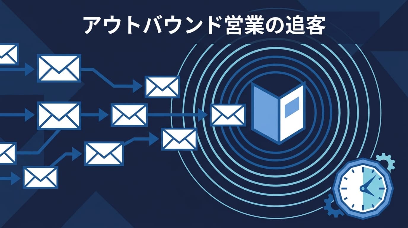 アウトバウンド営業の追客のコツ|送ったメール・資料の反応を見て返信率を上げる